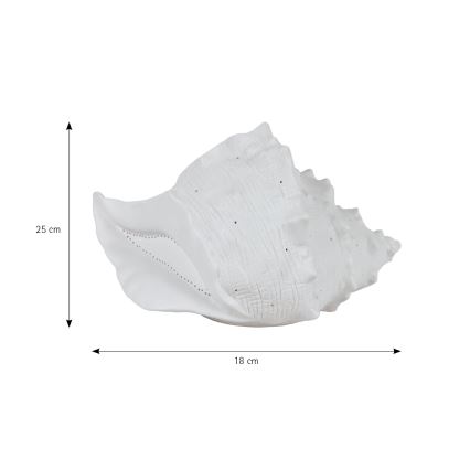 ONLI - Stolná lampa PORCELLANA 1xE14/6W/230V 29 cm mušľa
