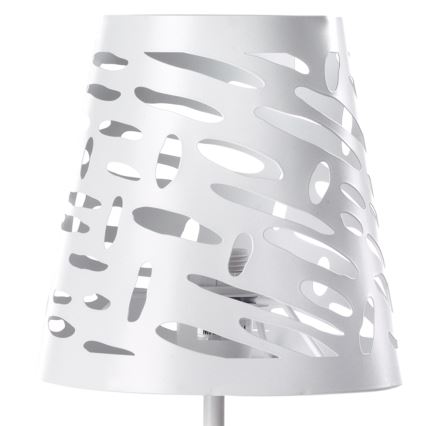 ONLI - Stolná lampa RICKY 1xE14/10W/230V 28 cm biela
