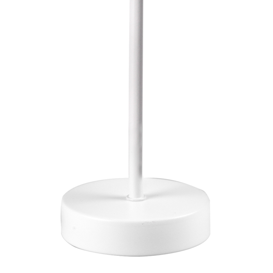 ONLI - Stolná lampa RICKY 1xE14/10W/230V 28 cm biela