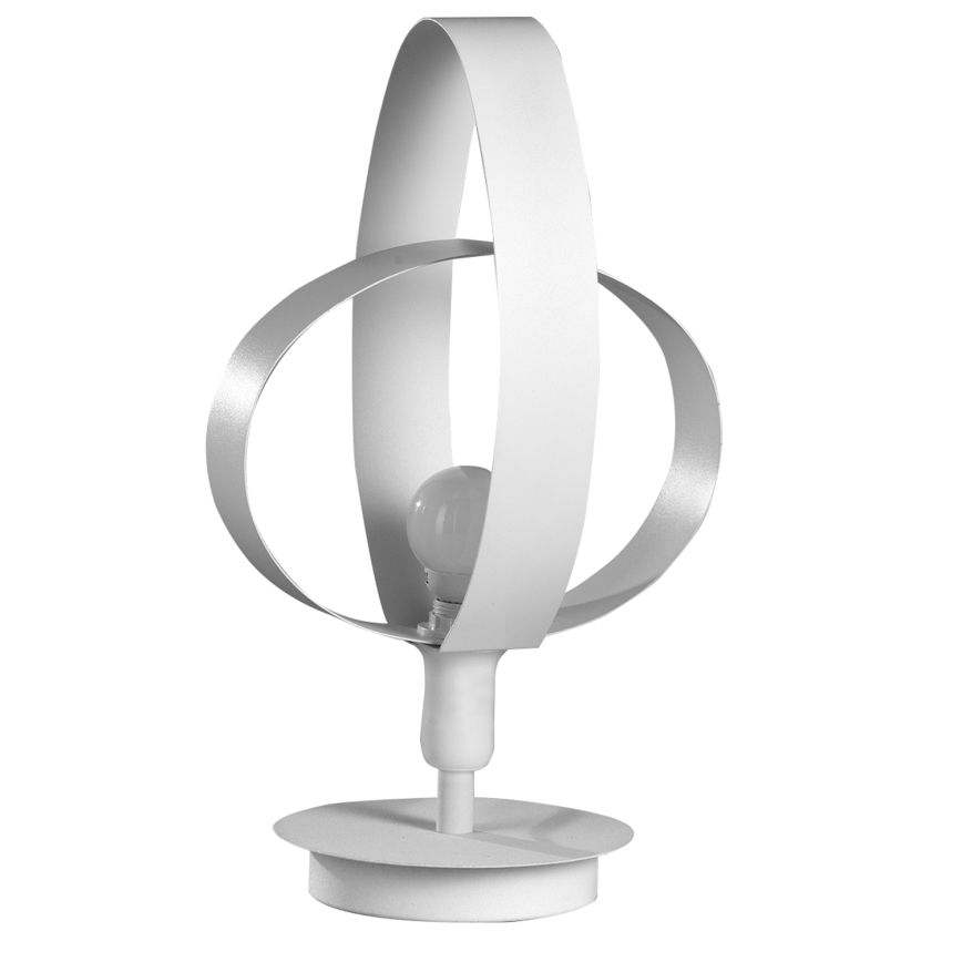 ONLI - Stolná lampa SERENA 1xE14/6W/230V biela 38 cm