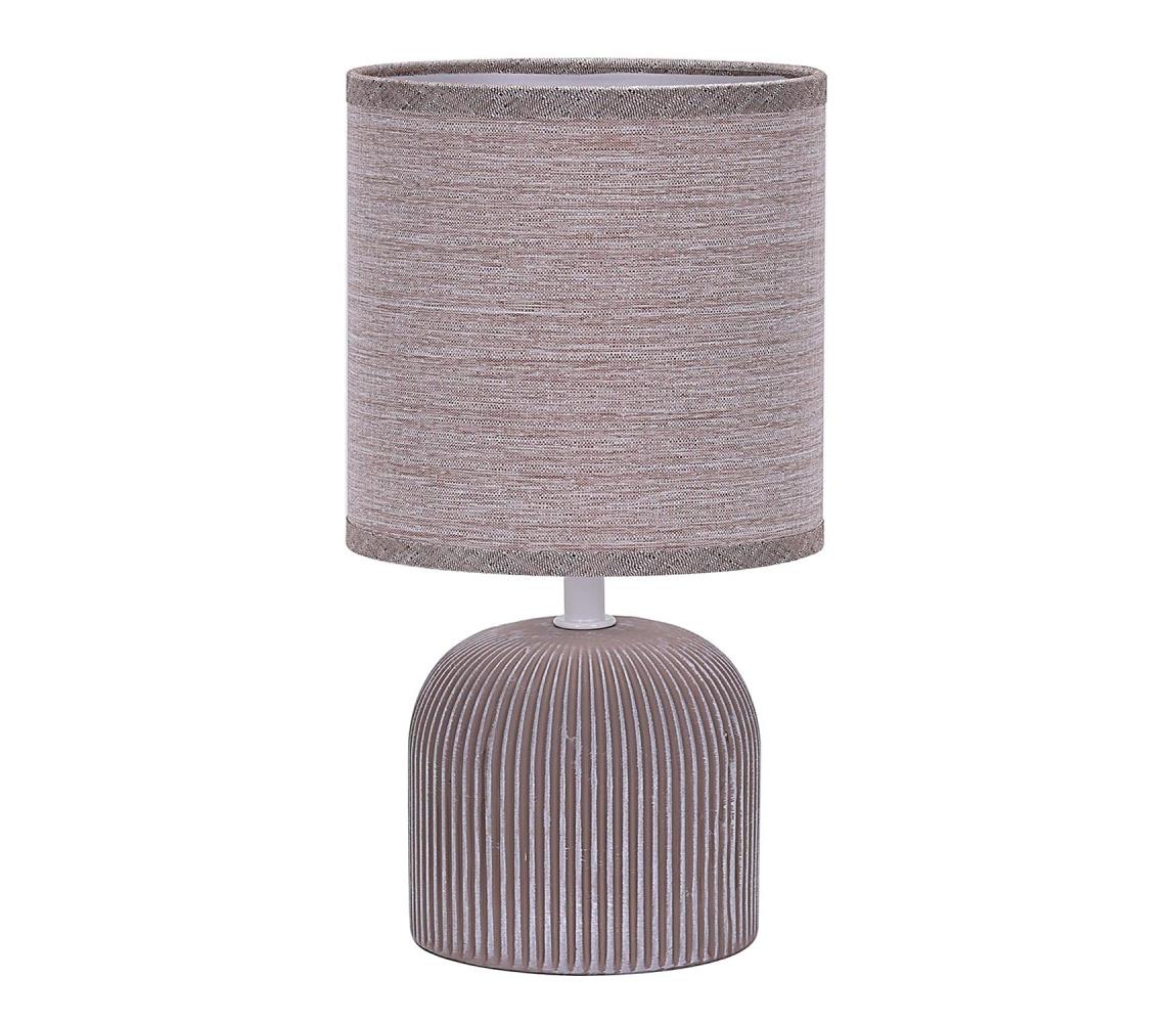 ONLI ONLI - Stolná lampa SHELLY 1xE27/22W/230V hnedá 28 cm 