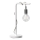 ONLI - Stolná lampa WIRE 1xE27/15W/230V 50 cm šedá/biela