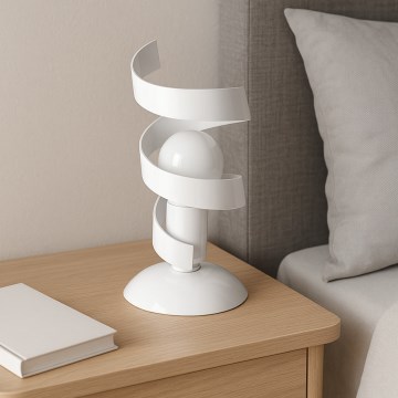 ONLI - Stolná lampa ZOE 1xE14/6W/230V 22 cm biela