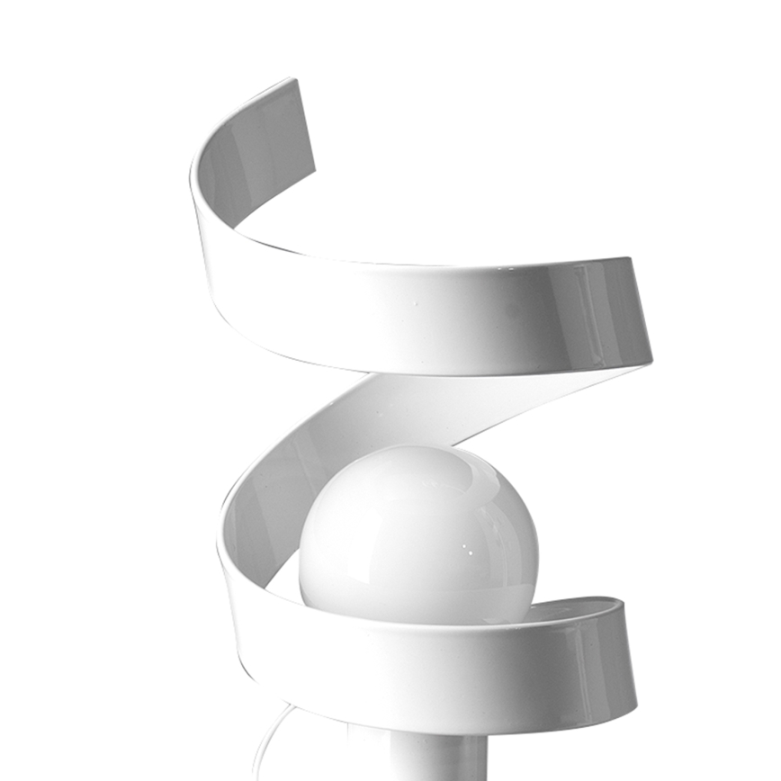 ONLI - Stolná lampa ZOE 1xE14/6W/230V 22 cm biela