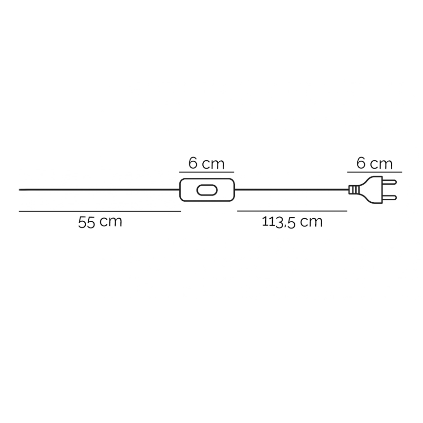 ONLI - Stolná lampa ZOE 1xE14/6W/230V 22 cm biela