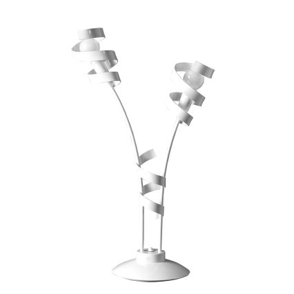 ONLI - Stolná lampa ZOE 2xE14/6W/230V 65 cm biela