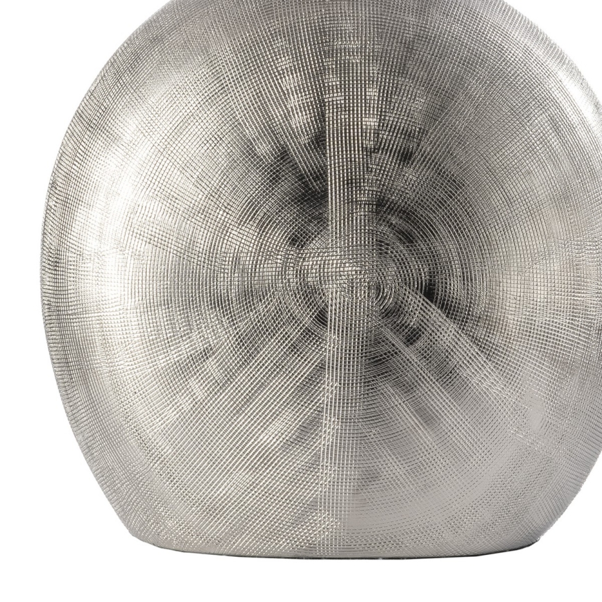 ONLI - Stolová lampa CERAMICA 1xE27/15W/230V 51 cm strieborná/biela