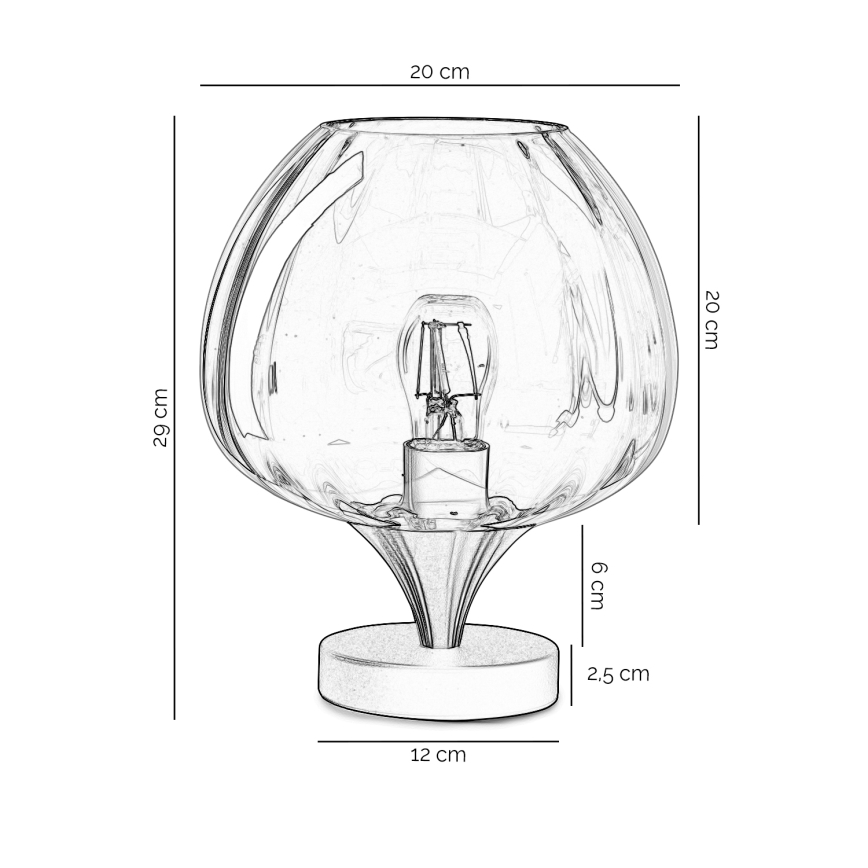 ONLI - Stolová lampa ELIDE 1xE27/15W/230V čierna/medená