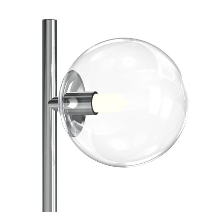 ONLI - Stolová lampa KIMBERLY 1xG9/6W/230V 35 cm lesklý chróm