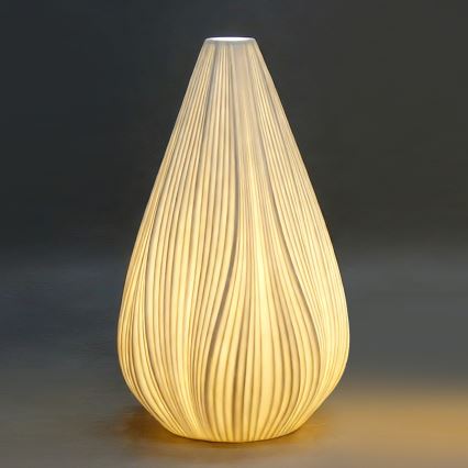 ONLI - Stolová lampa NUVIA 1xE14/6W/230V 32 cm biela