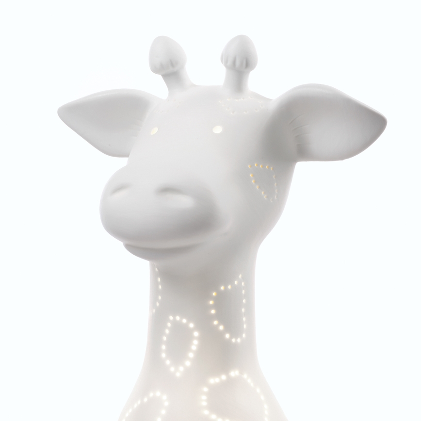 ONLI - Stolová lampa PORCELLANA 1xE14/6W/230V 30 cm žirafa