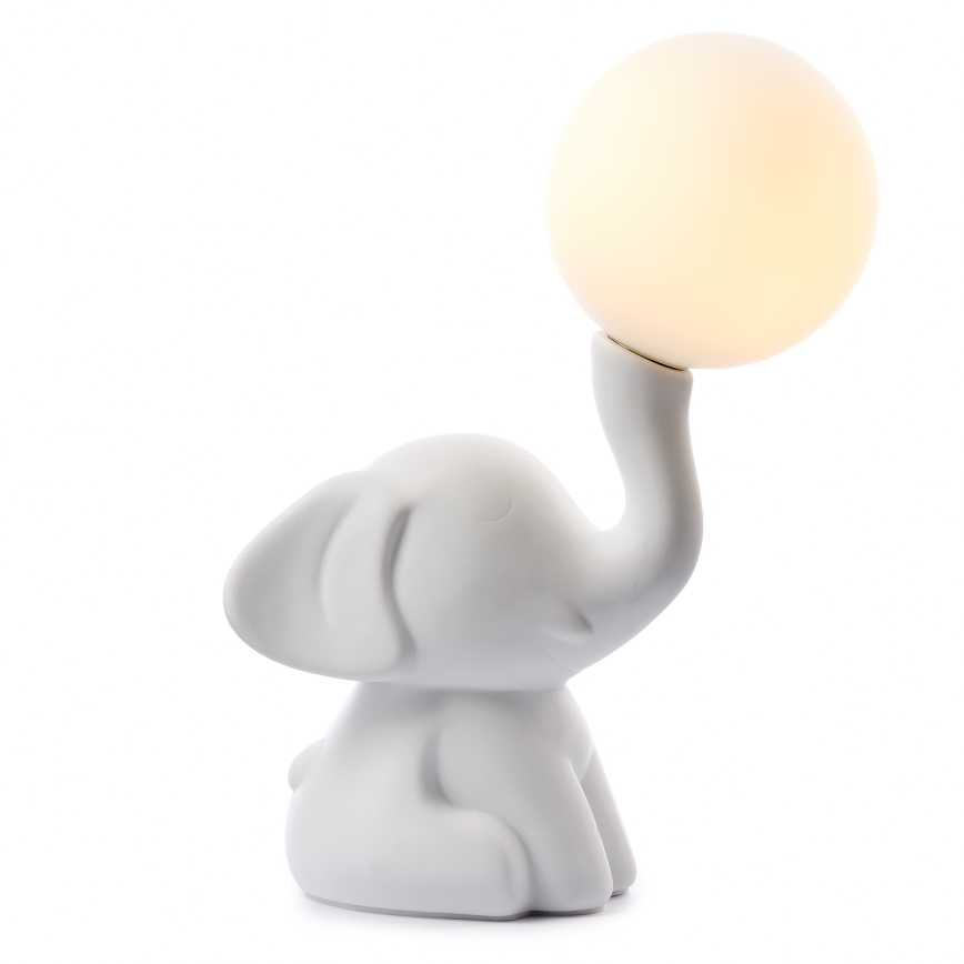 ONLI - Stolová lampa PORCELLANA 1xG9/6W/230V 31 cm slonovinová