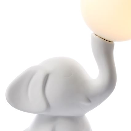 ONLI - Stolová lampa PORCELLANA 1xG9/6W/230V 31 cm slonovinová