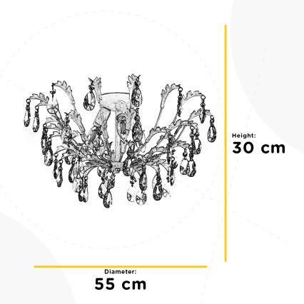 ONLI - Stropné svietidlo CESTA 3xE14/6W/230V