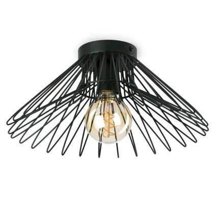 ONLI - Stropné svietidlo DUCCIO 1xE27/22W/230V pr. 40 cm čierna