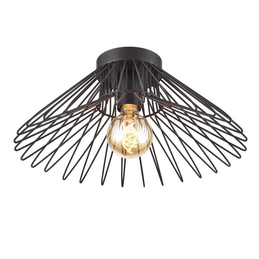ONLI - Stropné svietidlo DUCCIO 1xE27/22W/230V pr. 60 cm čierna