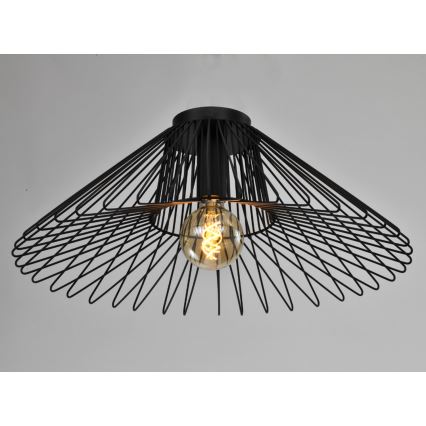ONLI - Stropné svietidlo DUCCIO 1xE27/22W/230V pr. 60 cm čierna