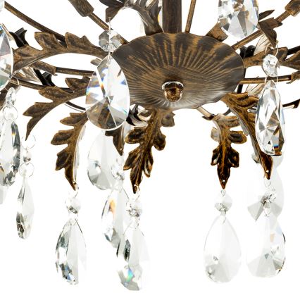 ONLI - Stropné svietidlo TERESA 3xE14/6W/230V bronzové