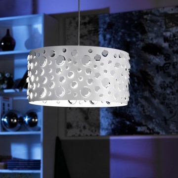 ONLI - Závesný luster BOLLICINE na lanku 1xE27/15W/230V biela