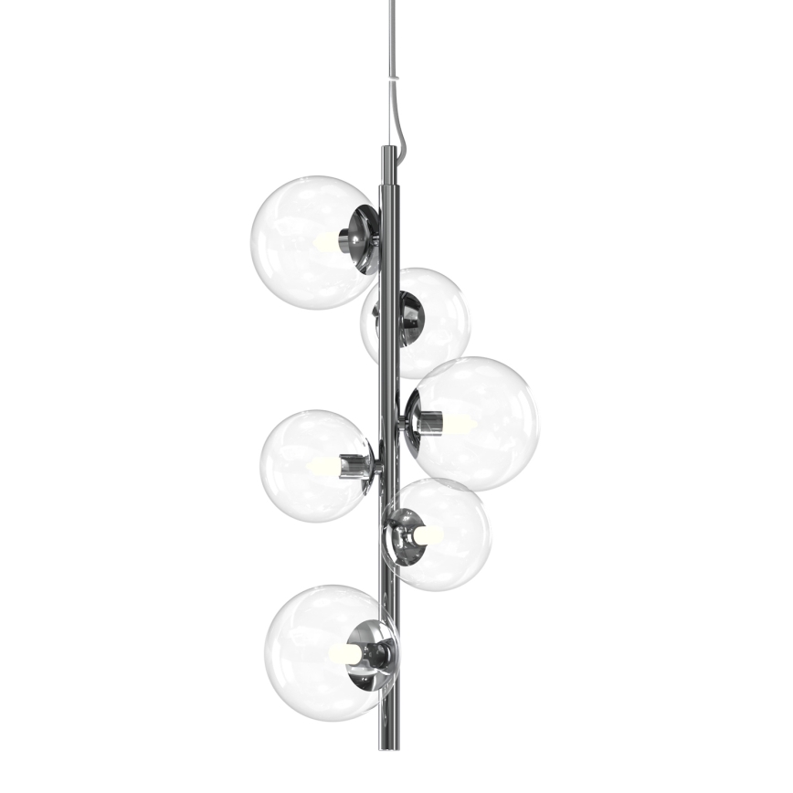 ONLI - Závesný luster na lanku KIMBERLY 6xG9/6W/230V lesklý chróm