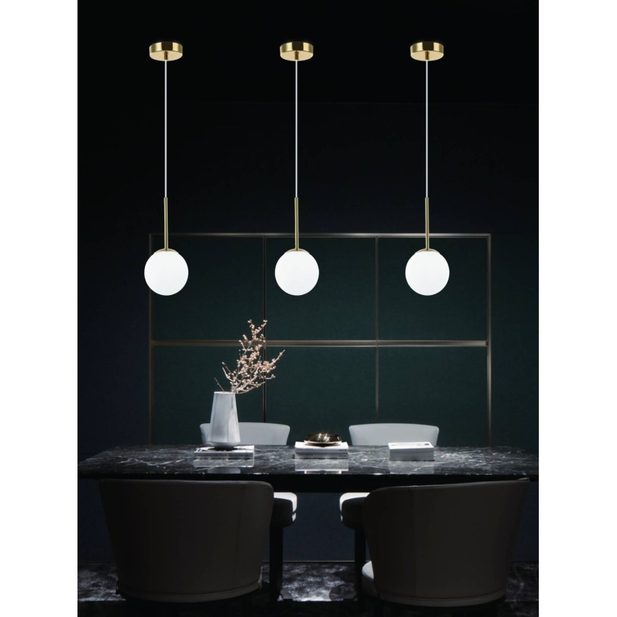 Open Design OR80087 - Kúpeľňový luster na lane BAO 1xG9/8W/230V IP44 zlatý