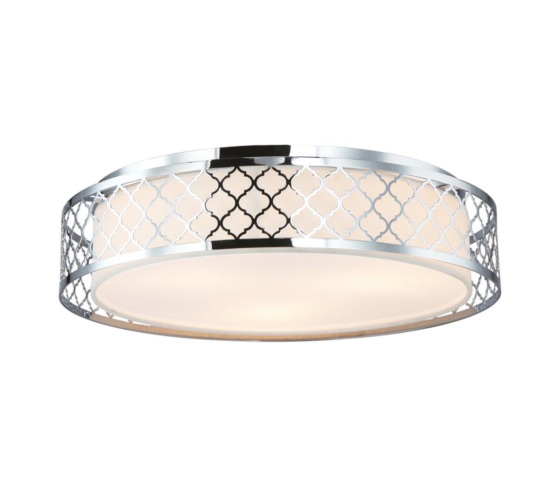 Open Design OR81008 - Stropné svietidlo CAVALLI 3xE27/15W/230V priemer 52 cm lesklý chróm OR81008