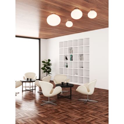 Open Design OR81152 - Stropné svietidlo PALLA 1xE27/12W/230V pr. 30 cm lesklý chróm