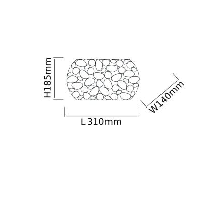 Open Design OR81473 - Nástenné svietidlo CARERA 1xG9/7W/230V lesklý chróm