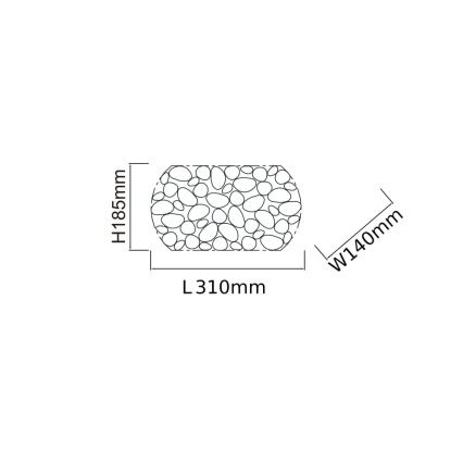 Open Design OR81480 - Nástenné svietidlo CARERA 1xG9/7W/230V ružové zlato