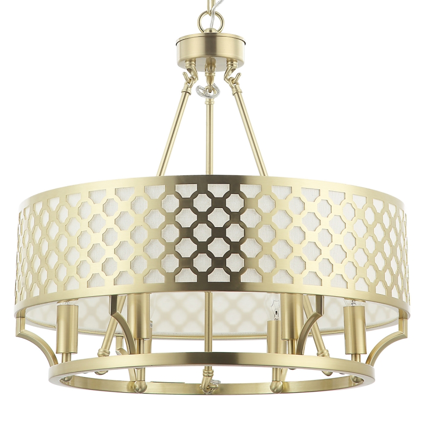 Open Design OR84382 - Luster na reťazi VERNO 6xE14/12W/230V mosadz