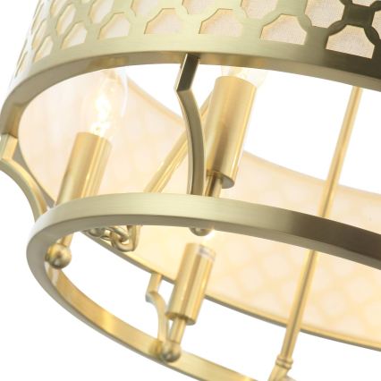 Open Design OR84382 - Luster na reťazi VERNO 6xE14/12W/230V mosadz