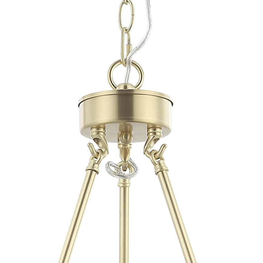 Open Design OR84382 - Luster na reťazi VERNO 6xE14/12W/230V mosadz