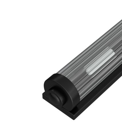 Open Design OR84498 - Nástenné svietidlo do kúpeľne FUMI 2xG9/8W/230V IP44 čierne