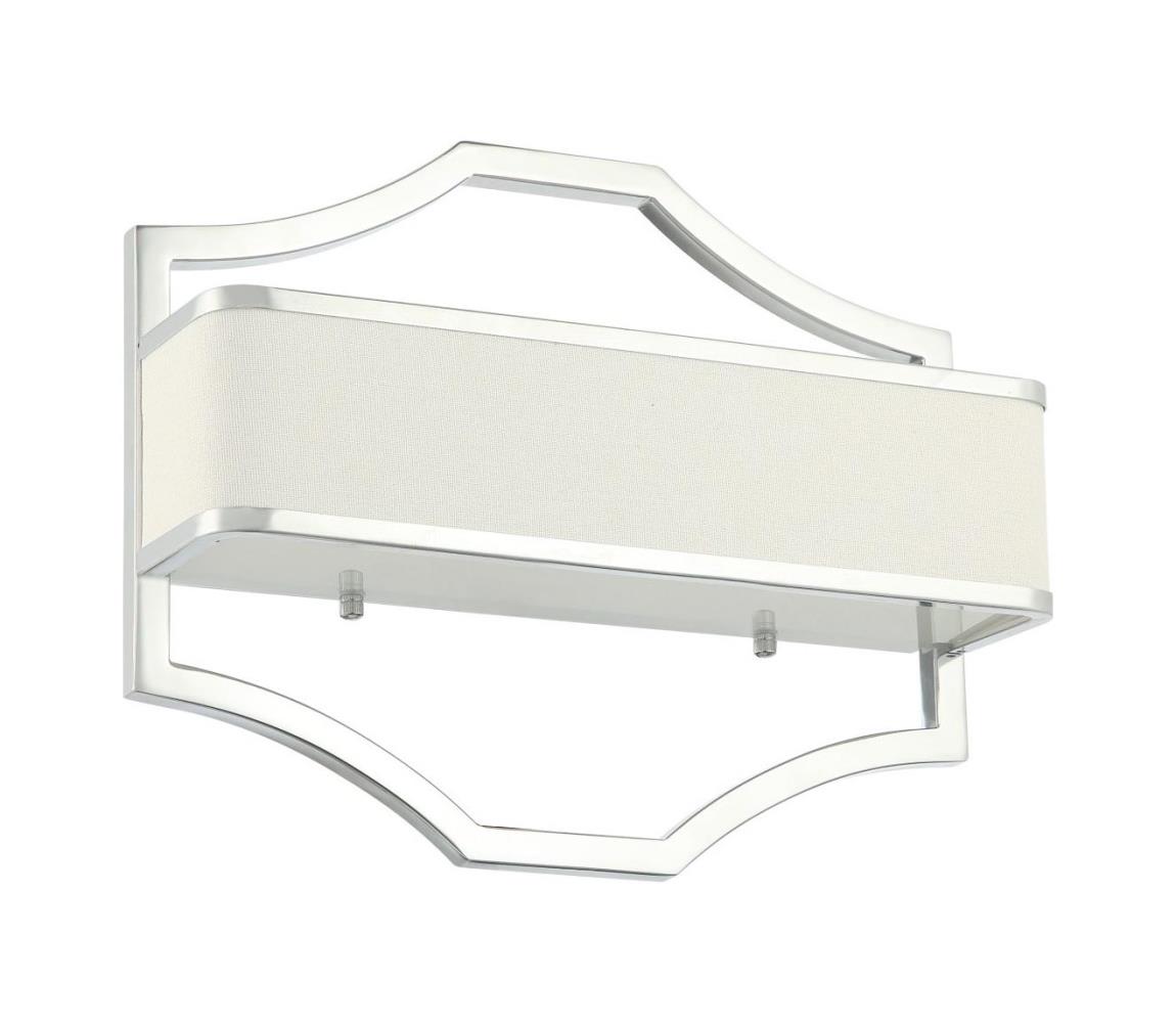 Open Design OR84504 - Nástenné svietidlo GERDO 2xE14/12W/230V lesklý chróm/biela OR84504