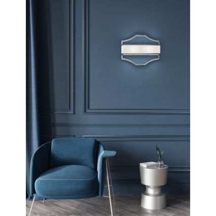 Open Design OR84504 - Nástenné svietidlo GERDO 2xE14/12W/230V lesklý chróm/biela