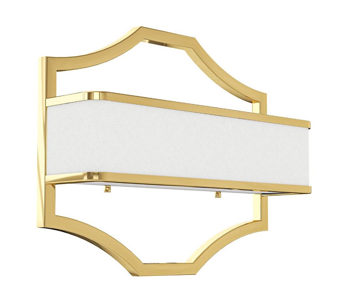 Open Design OR84832 - Nástenné svietidlo GERDO 2xE14/12W/230V zlatá/biela OR84832