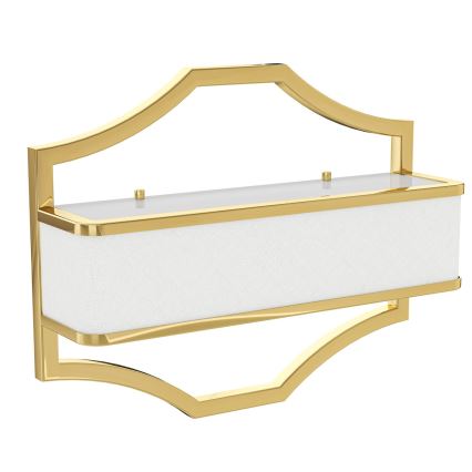 Open Design OR84832 - Nástenné svietidlo GERDO 2xE14/12W/230V zlatá/biela