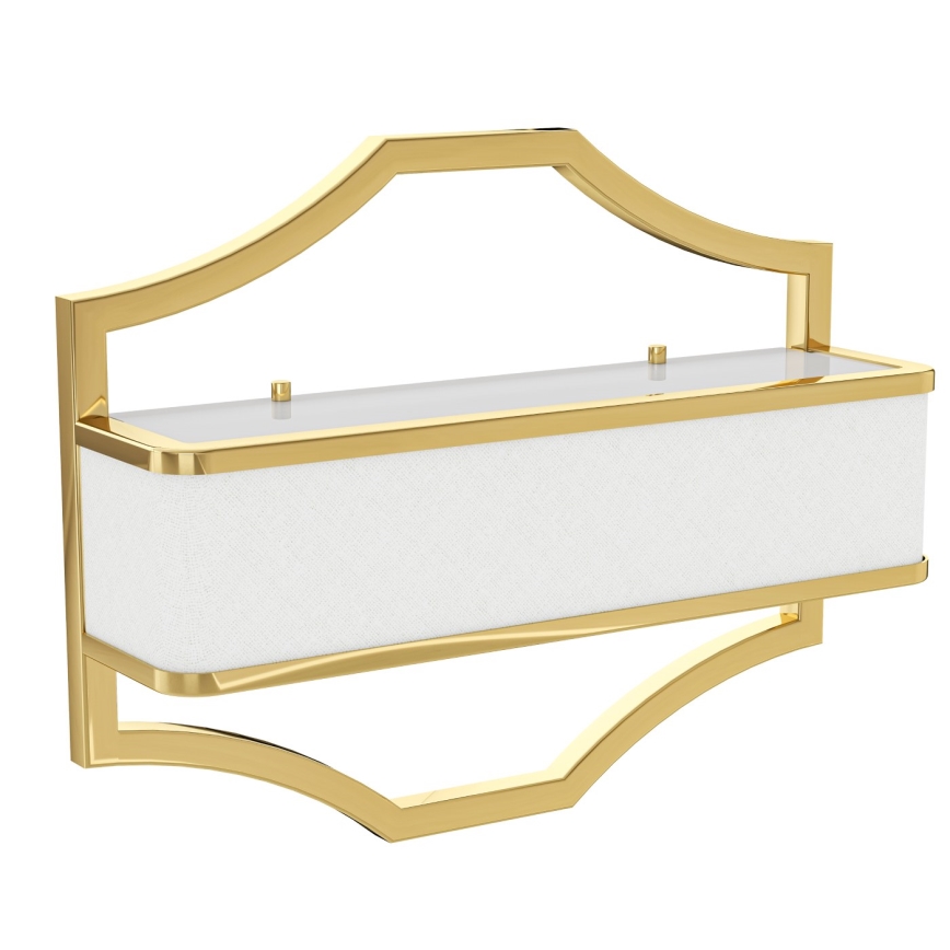 Open Design OR84832 - Nástenné svietidlo GERDO 2xE14/12W/230V zlatá/biela