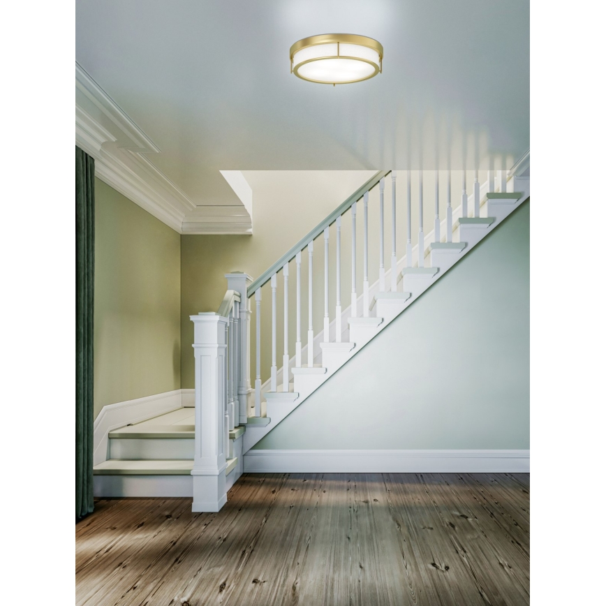 Open Design OR84955 - Stropné svietidlo ROMI 3xE14/12W/230V priemer 40 cm mosadz