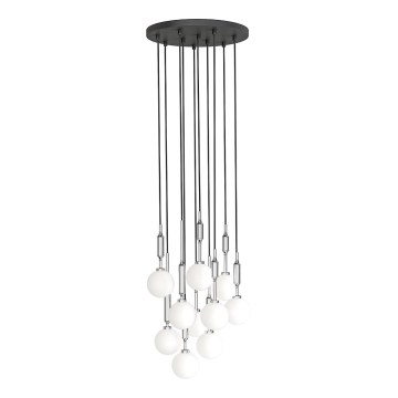 Open Design OR85358 - Závesný luster ERO na lanku 10xG9/8W/230V lesklý chróm