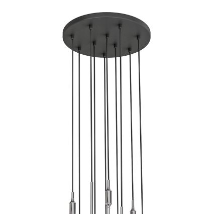 Open Design OR85358 - Závesný luster ERO na lanku 10xG9/8W/230V lesklý chróm
