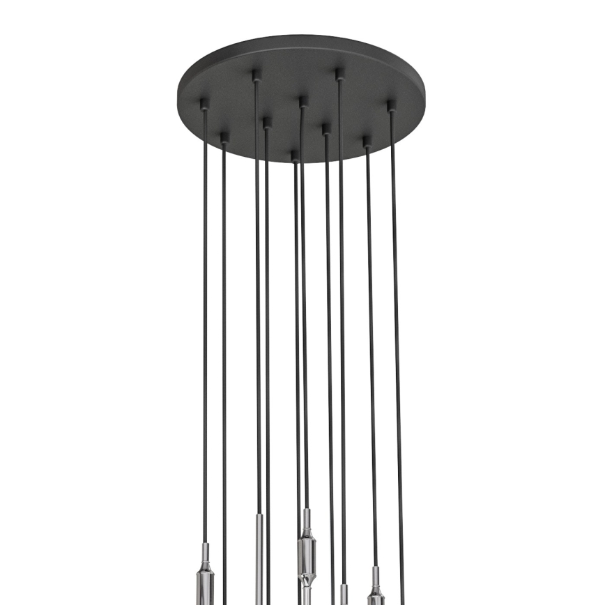 Open Design OR85358 - Závesný luster ERO na lanku 10xG9/8W/230V lesklý chróm