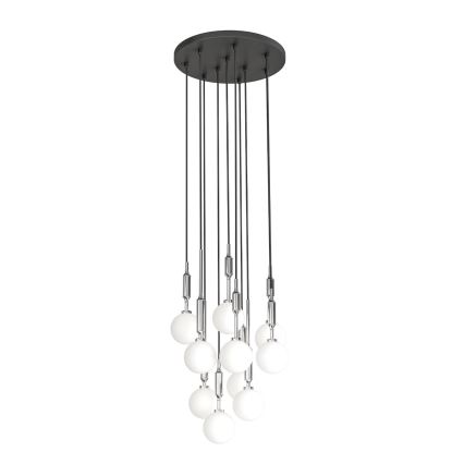Open Design OR85358 - Závesný luster ERO na lanku 10xG9/8W/230V lesklý chróm
