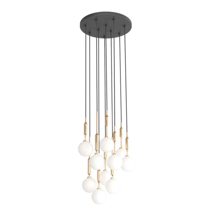 Open Design OR85365 - Luster na lanku ERO 10xG9/8W/230V zlatá