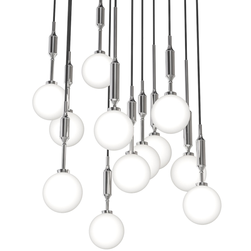 Open Design OR85389 - Luster na lanku ERO 12xG9/8W/230V lesklý chróm