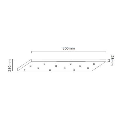 Open Design OR85440 - Luster na lanku ERO 12xG9/8W/230V lesklý chróm