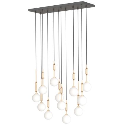 Open Design OR85457 - Závesný luster ERO 12xG9/8W/230V zlatý