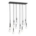 Open Design OR85464 - Luster na lanku ERO 12xG9/8W/230V čierna