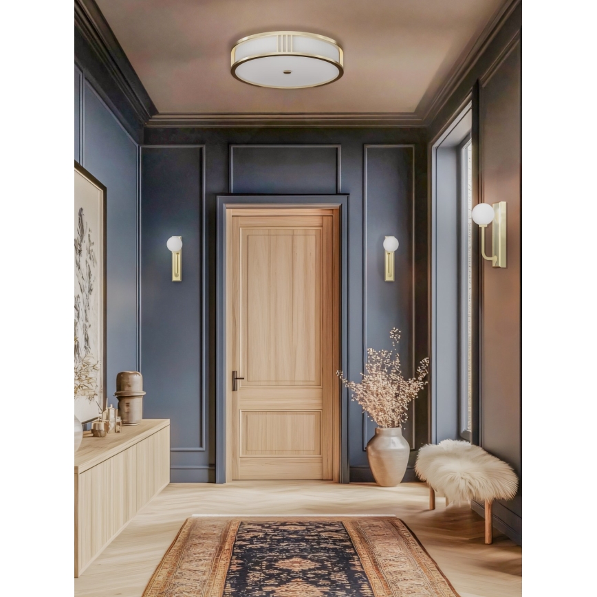 Open Design OR85778 - Stropné svietidlo SANDRO 3xE14/12W/230V pr. 35 cm mosadz