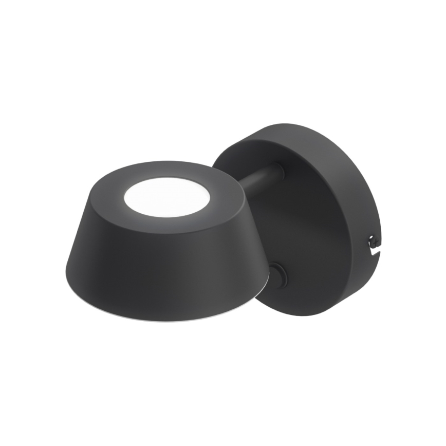 Open Design OR86522 - LED nástenné svietidlo TIMO LED/6W/230V 3000/4500/6500K čierna